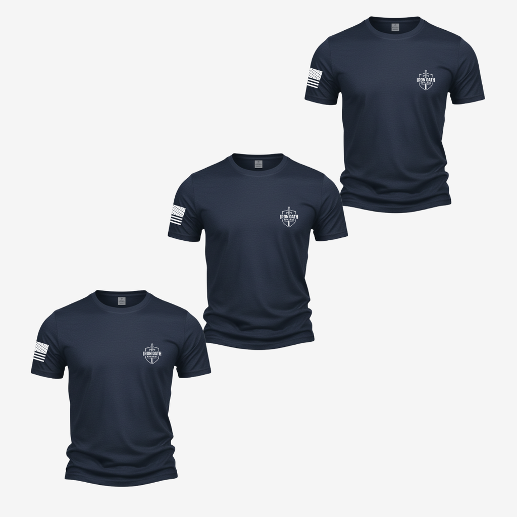 Iron Oath Basic T Shirt - 3 Pack