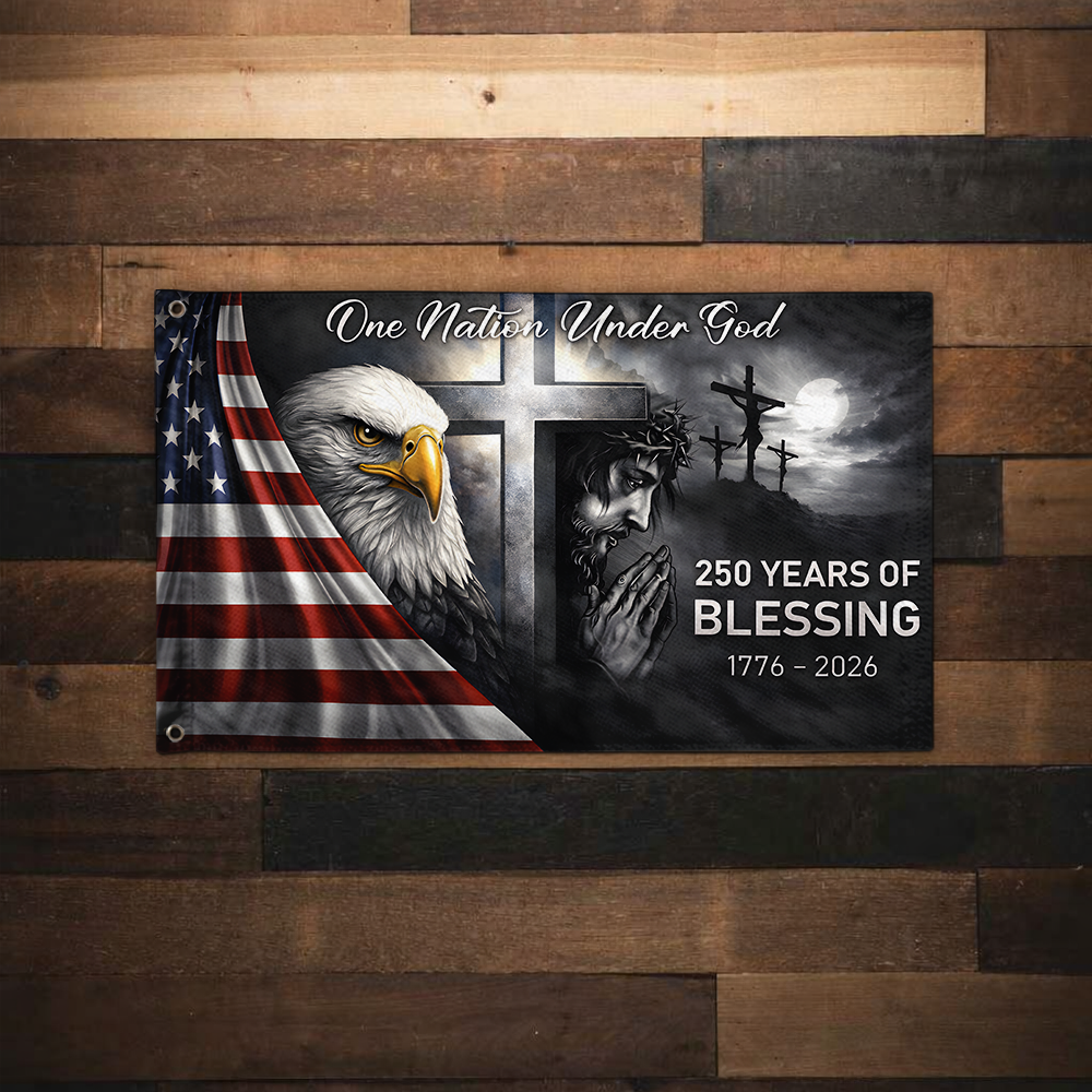 250 Years Of Blessing America Flag