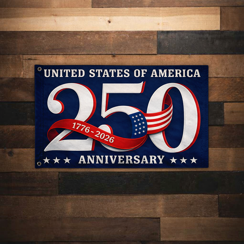 250 Years Patriotic Flag