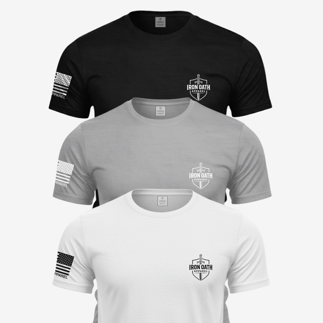 Patriot Pack T Shirt 3 Pack Multi Color