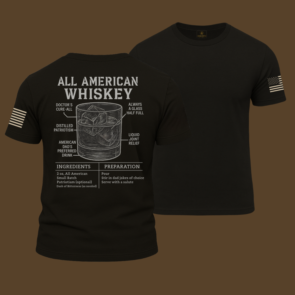 All American Whiskey T Shirt