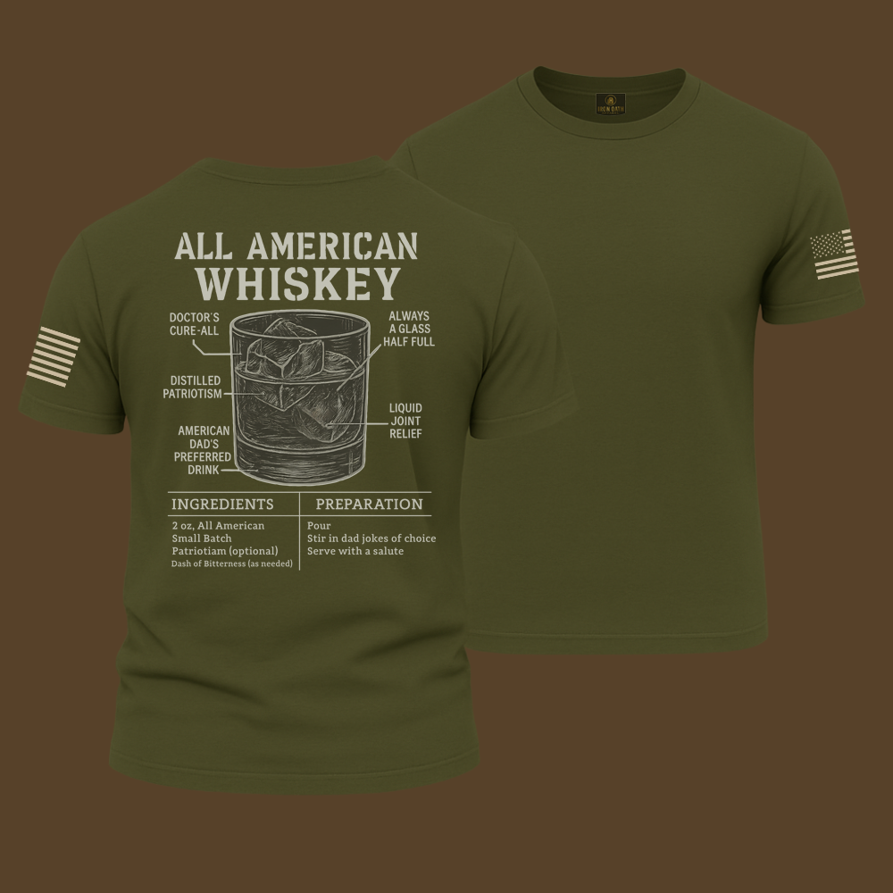 All American Whiskey T Shirt