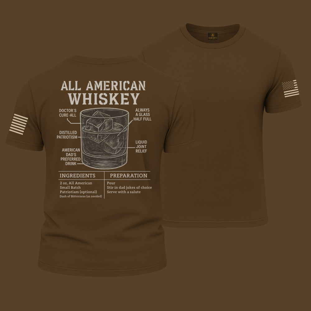 All American Whiskey T Shirt