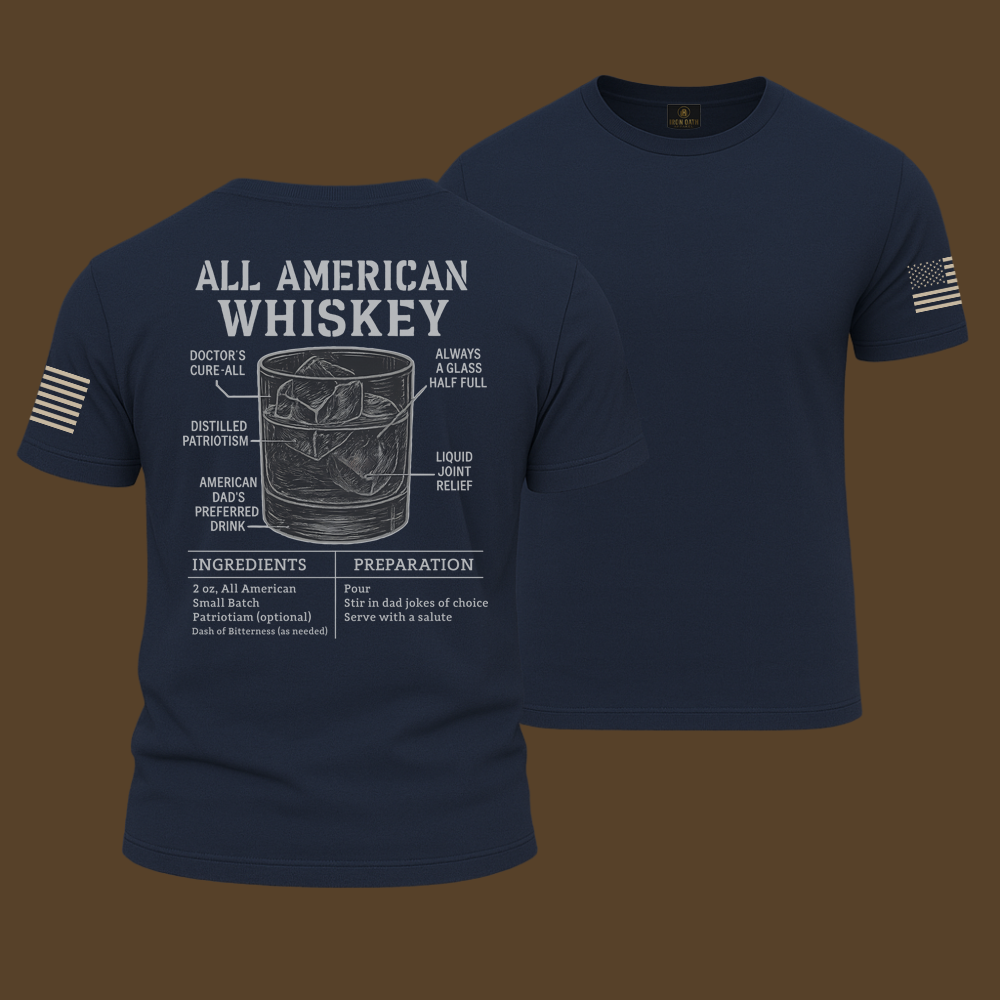 All American Whiskey T Shirt