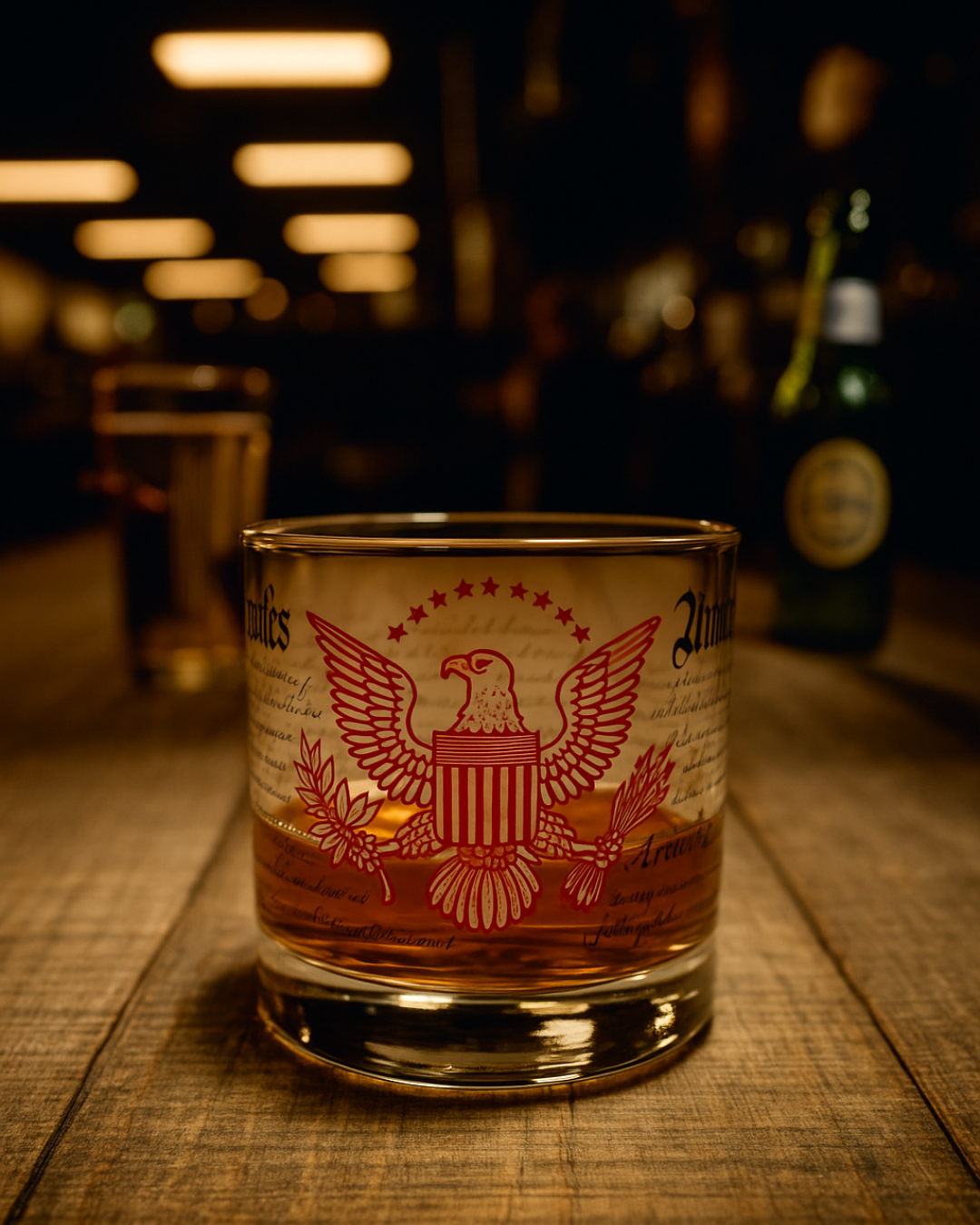 2 Amendment Whiskey Glass
