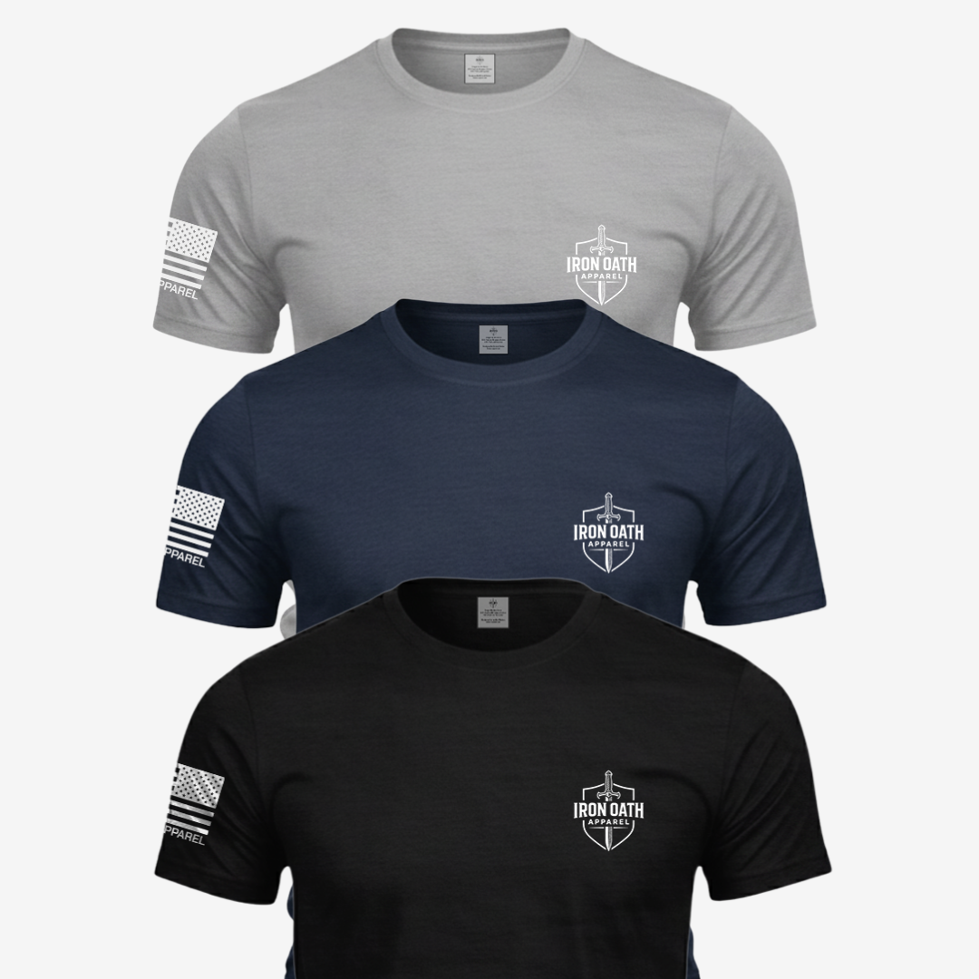 Patriot Pack T Shirt 3 Pack Dark