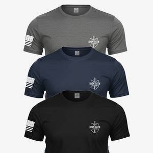 Patriot Pack T Shirt 3 Pack Dark