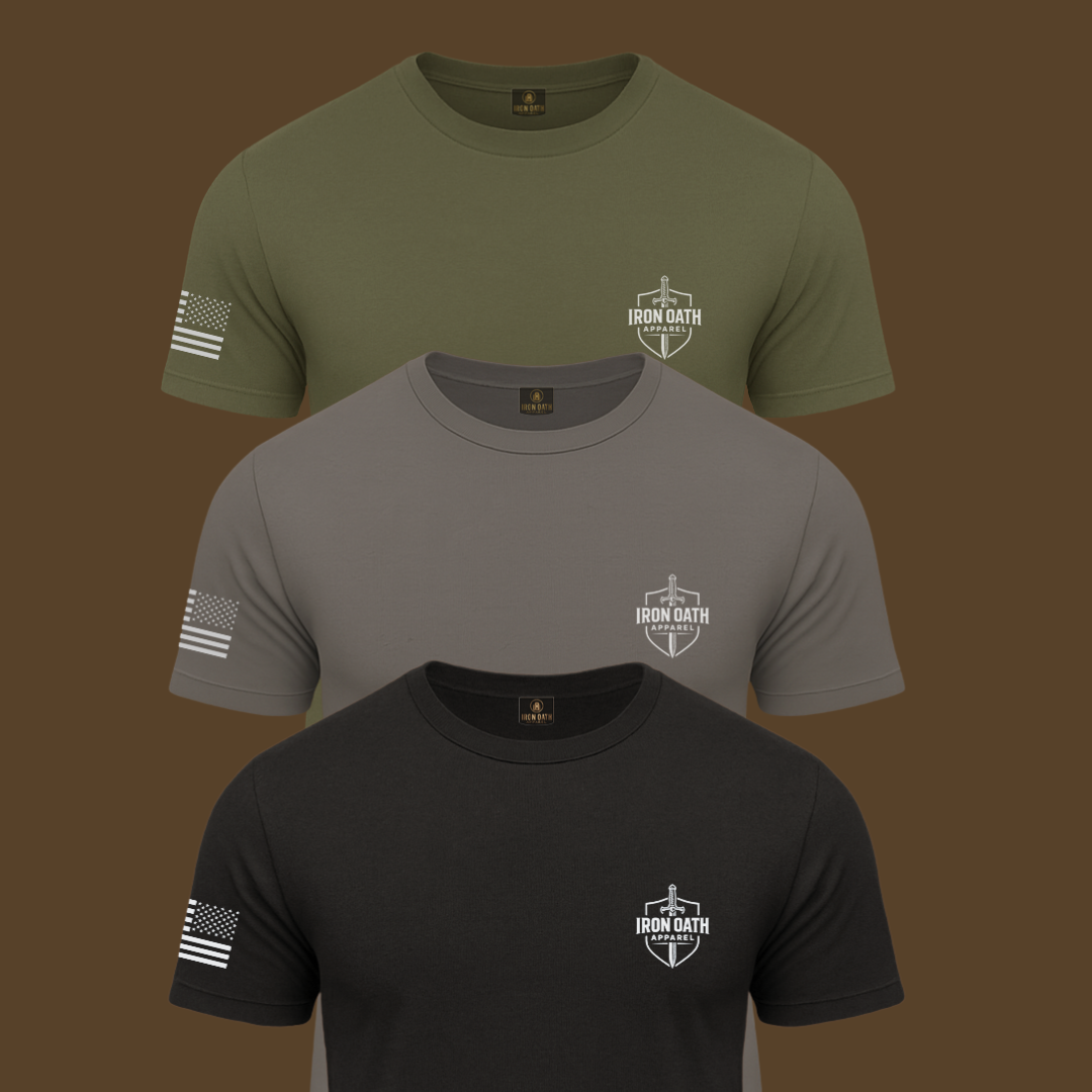 Patriot Pack T Shirt 3 Pack Love Country