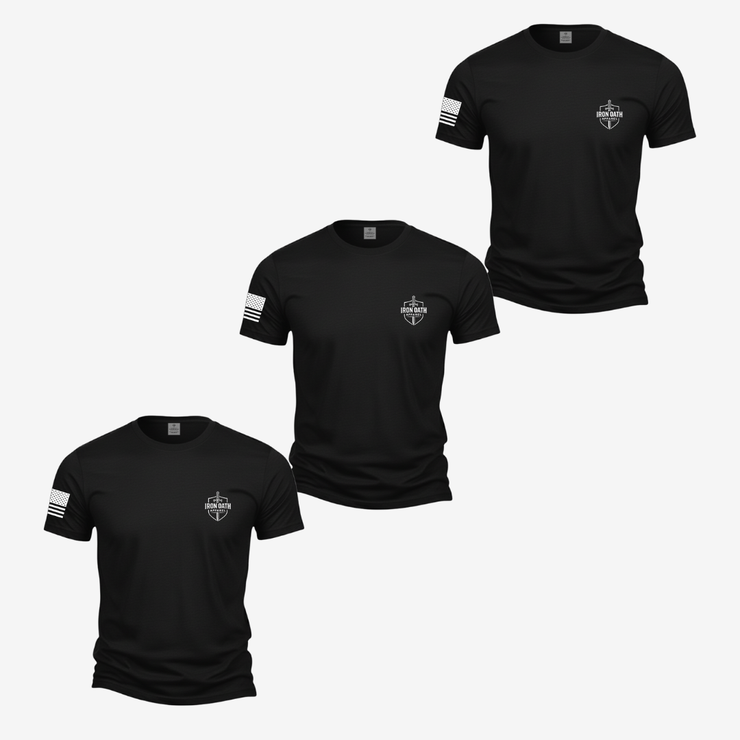 Iron Oath Basic T Shirt - 3 Pack