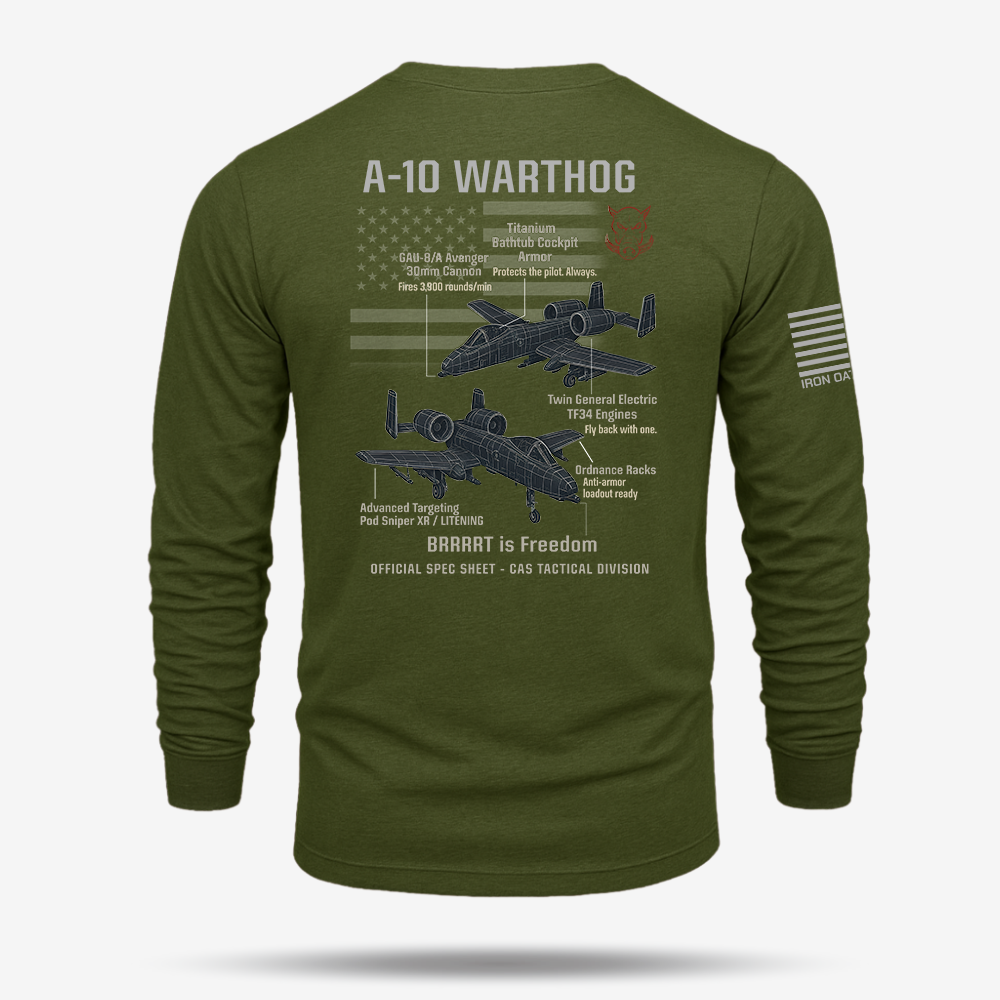A-10 Schematic Long Sleeve