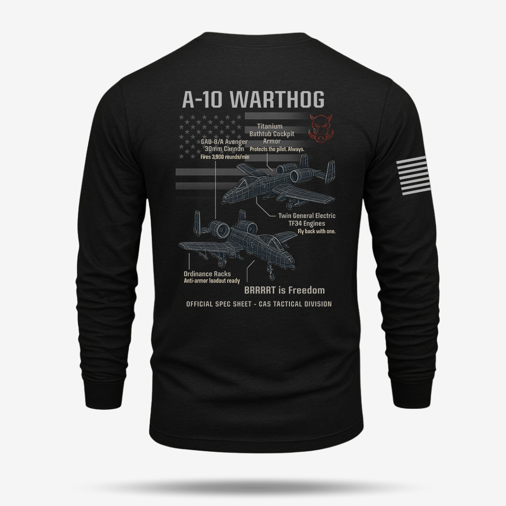 A-10 Schematic Long Sleeve