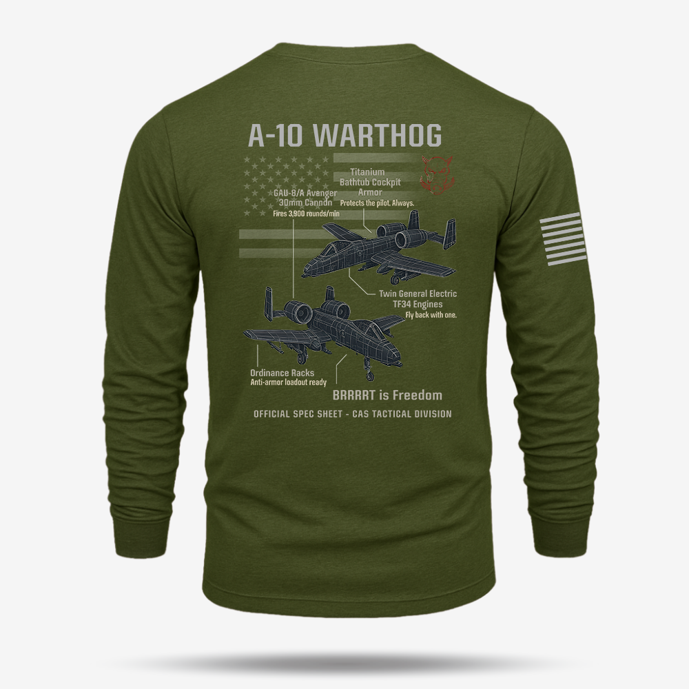 A-10 Schematic Long Sleeve