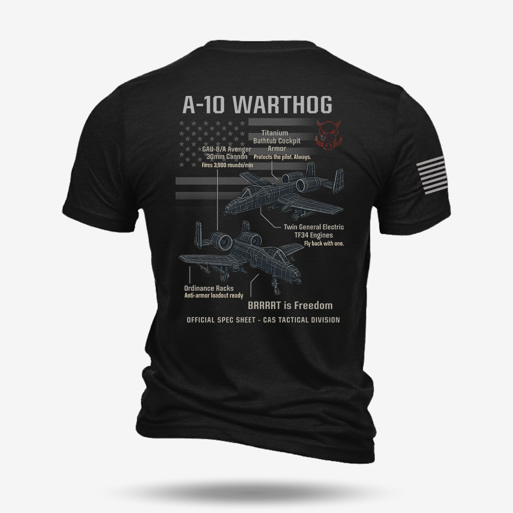 A-10 Schematic T Shirt