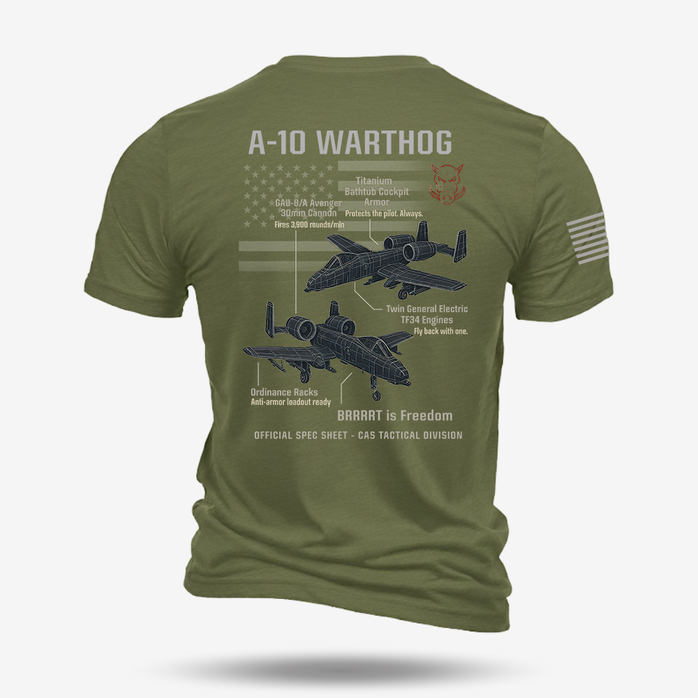 A-10 Schematic T Shirt