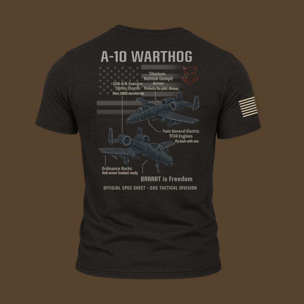 A-10 Schematic T Shirt