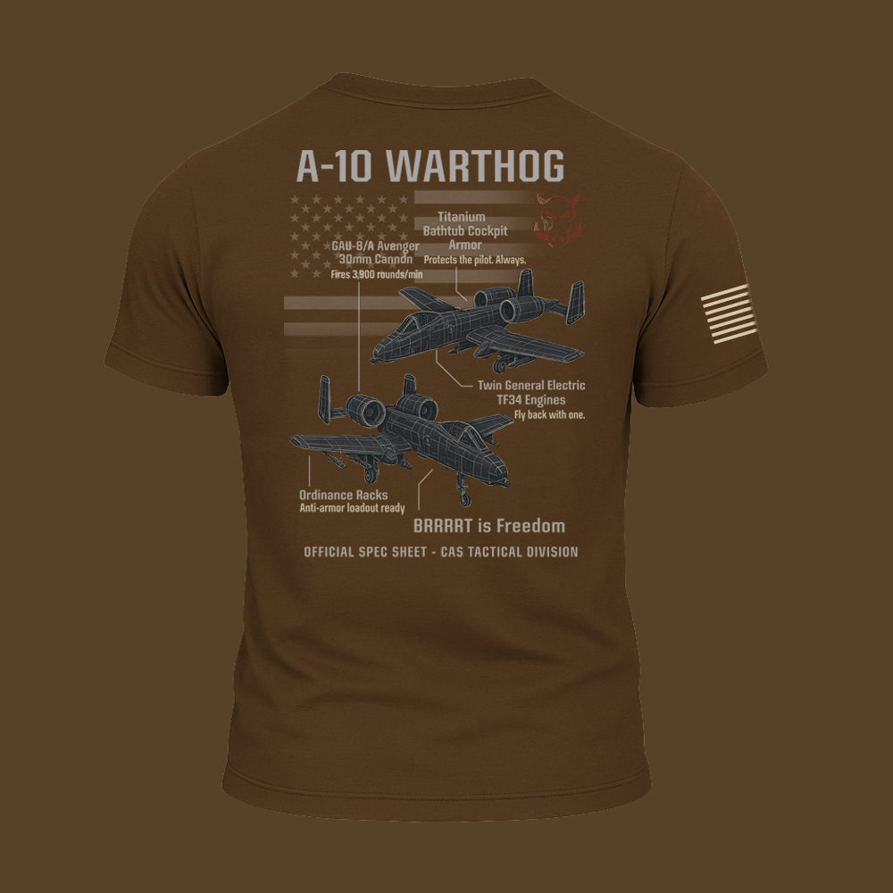 A-10 Schematic T Shirt