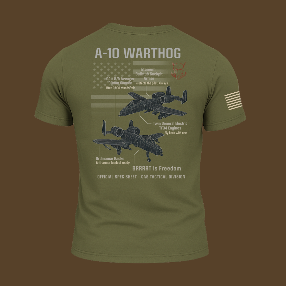 A-10 Schematic T Shirt