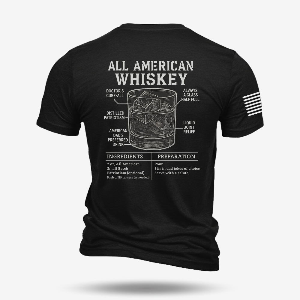 All American Whiskey T Shirt