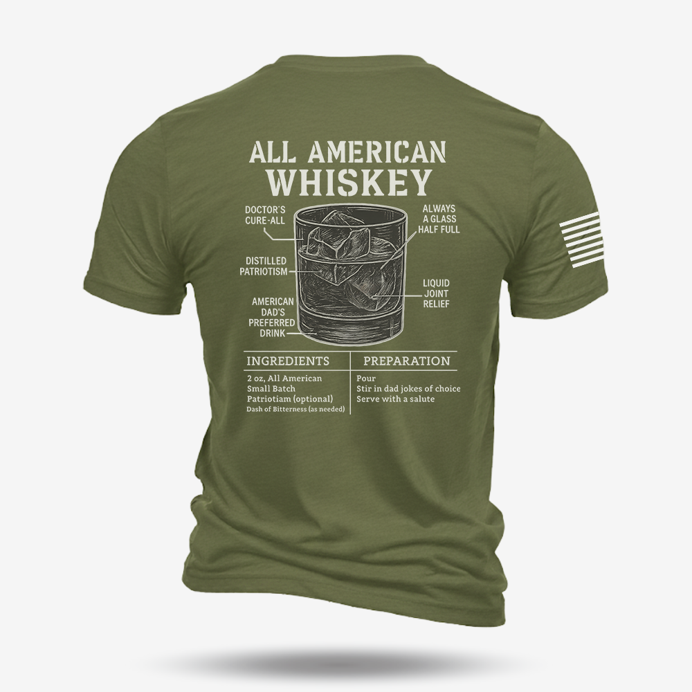 All American Whiskey T Shirt