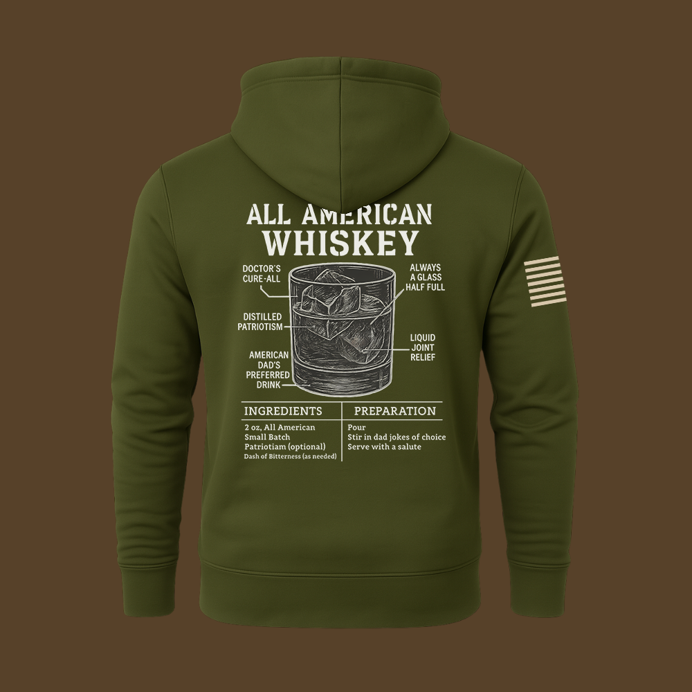 All American Whiskey Hoodie
