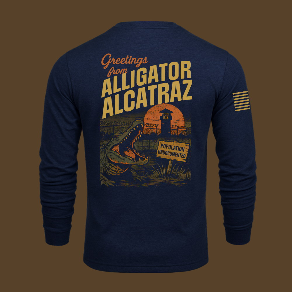 Alligator Alcatraz Long Sleeve