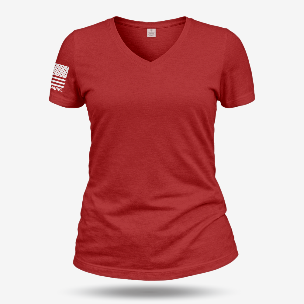 America Women's V-Neck