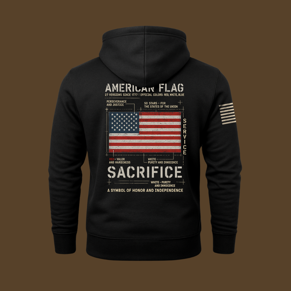 American Flag Hoodie