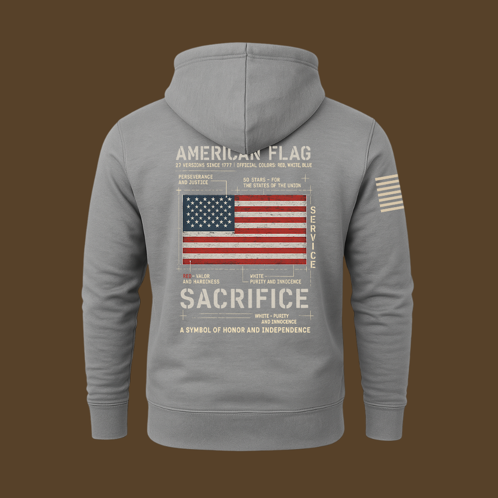 American Flag Hoodie