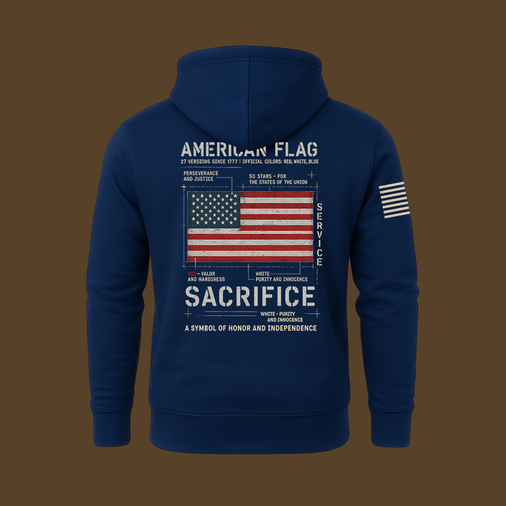 American Flag Hoodie