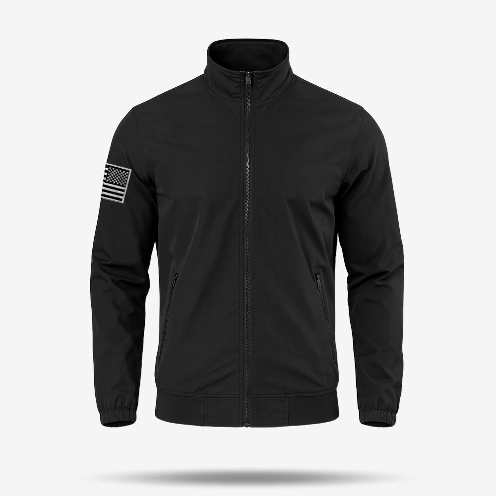 American Flag Long Sleeved Jacket