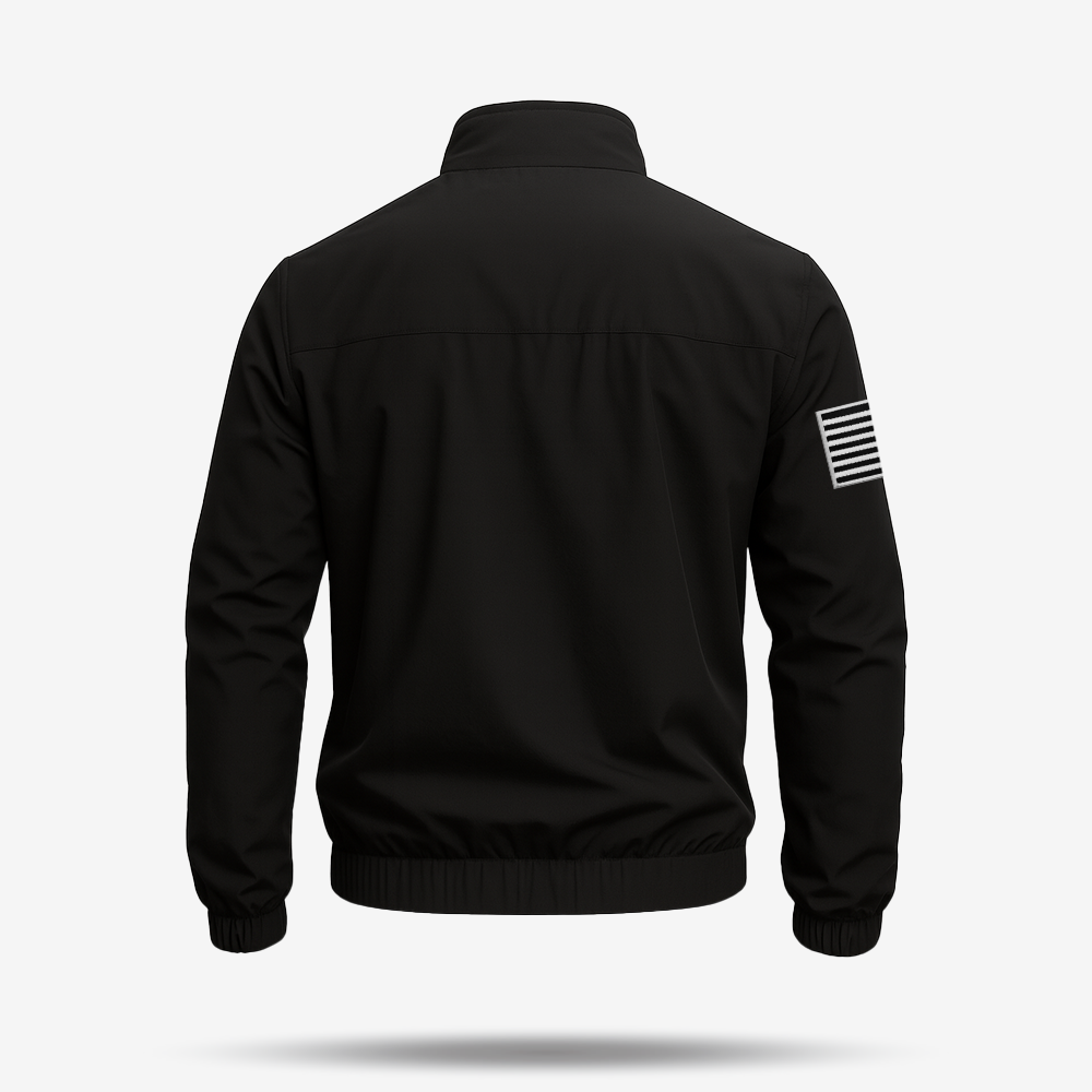 American Flag Long Sleeved Jacket