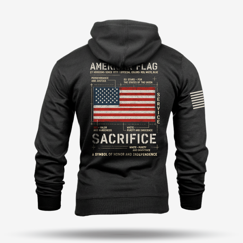 American Flag Hoodie