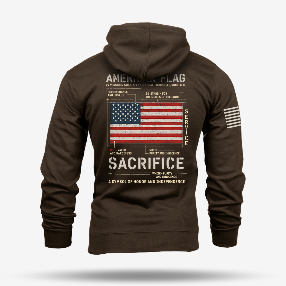 American Flag Hoodie