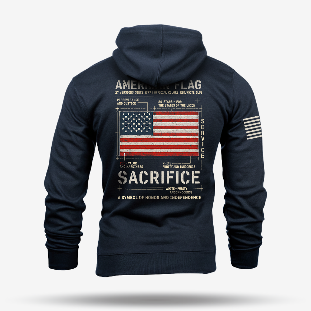American Flag Hoodie