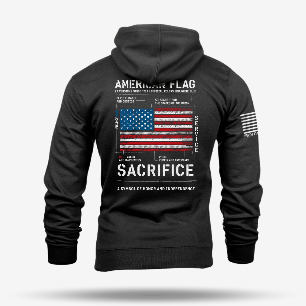 American Flag Hoodie