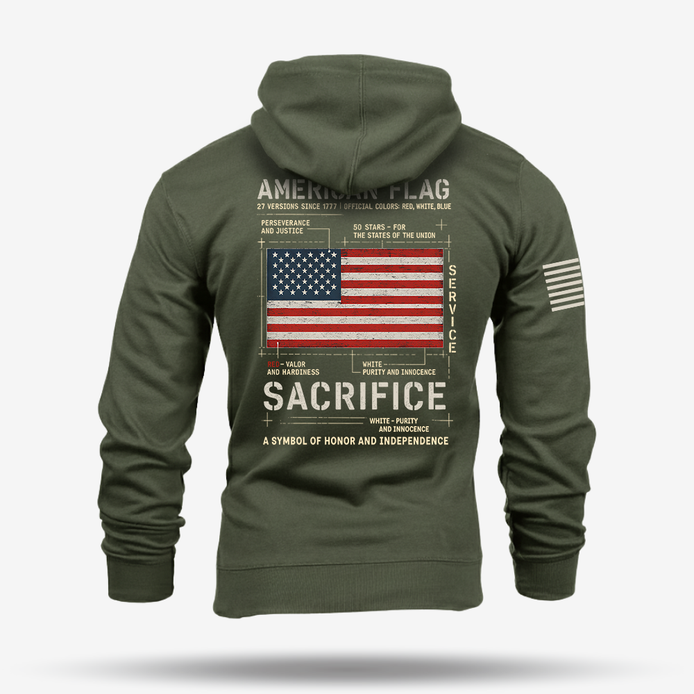 American Flag Hoodie