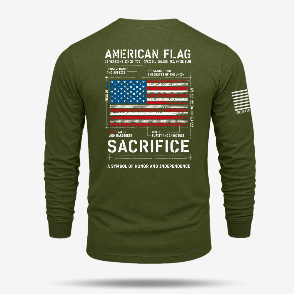 American Flag Long Sleeve
