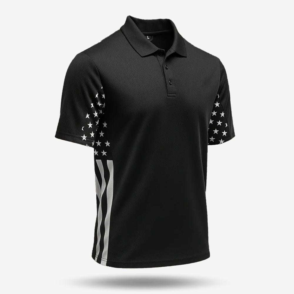 American Flag Polo