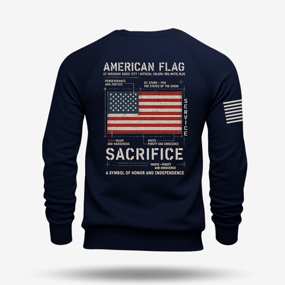 American Flag Sweatshirt