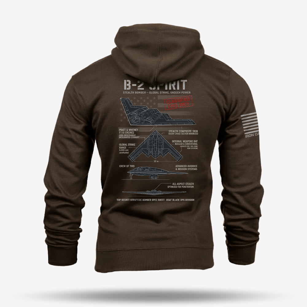 B-2 Spirit Schematic Hoodie