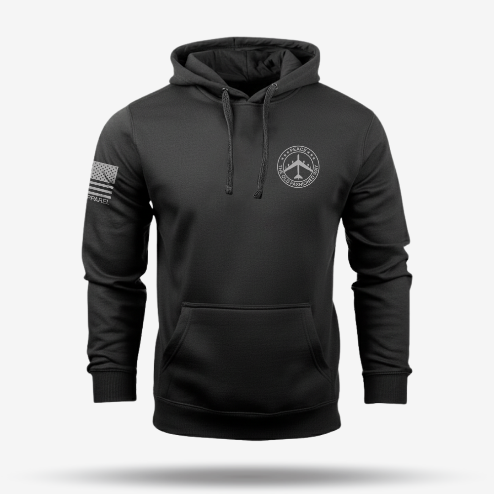 B-52 Stratofortress Schematic Hoodie