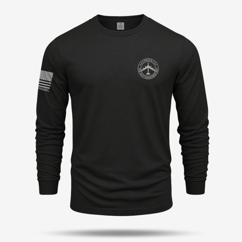 B-52 Stratofortress Schematic  Long Sleeve