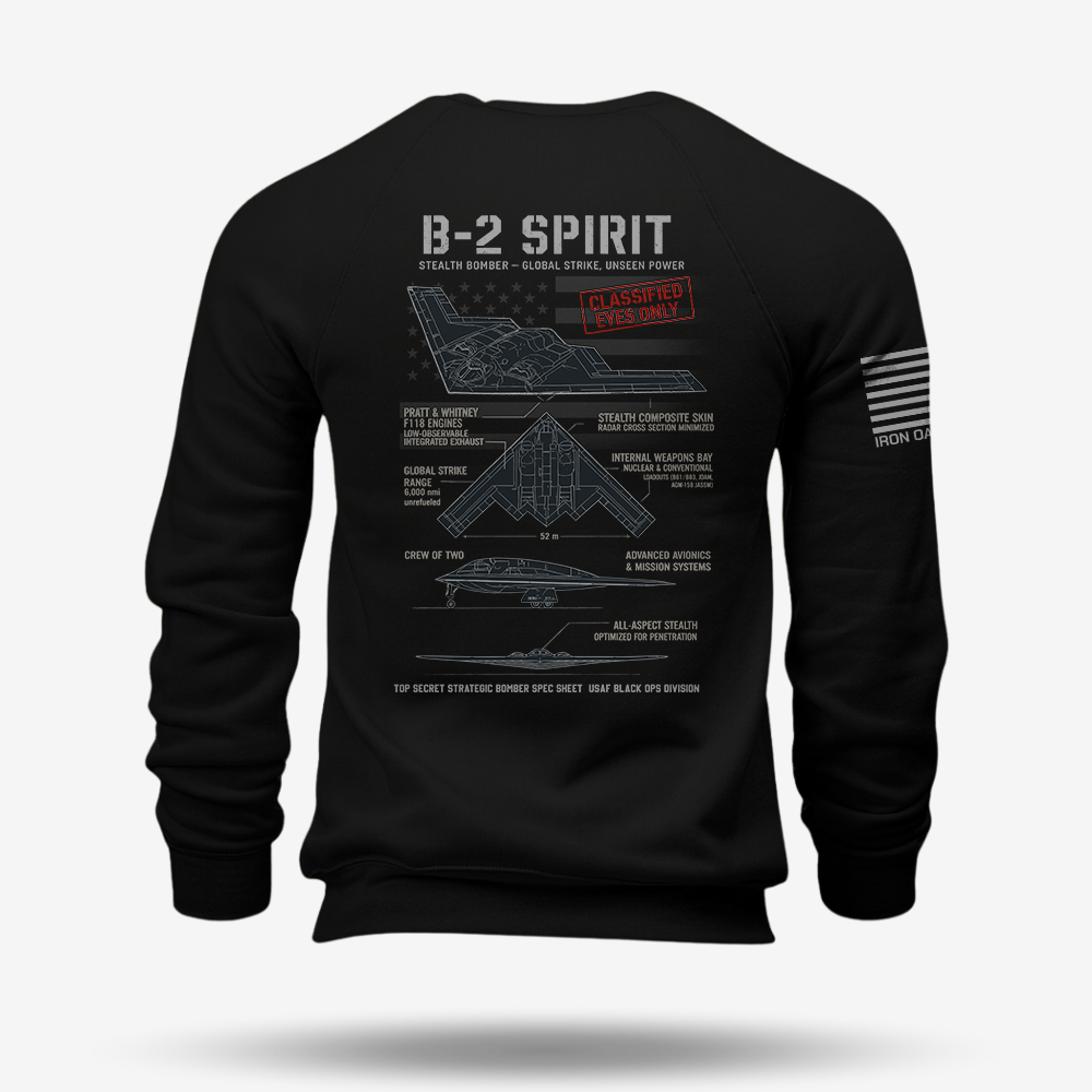 B-2 Spirit Schematic Sweatshirt
