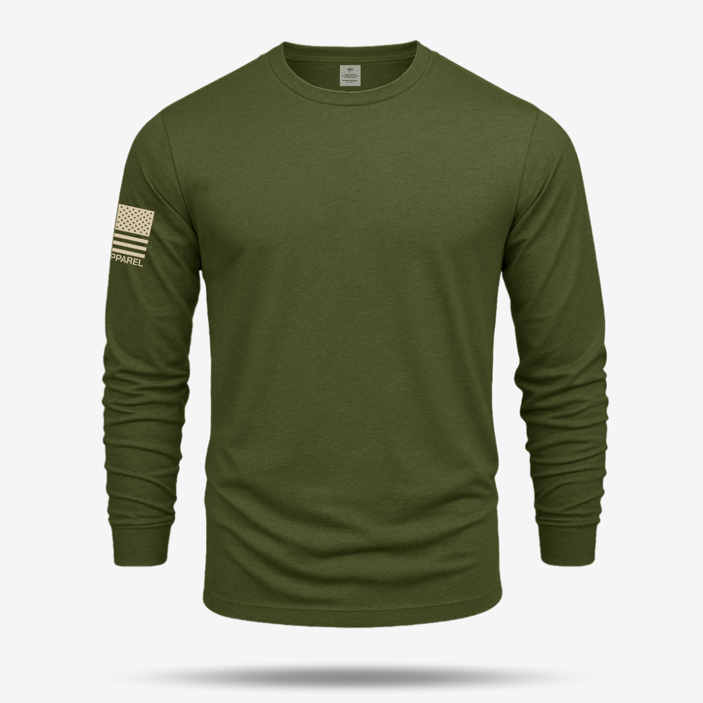 BELL UH-1N TWIN HUEY Schematic Long Sleeve