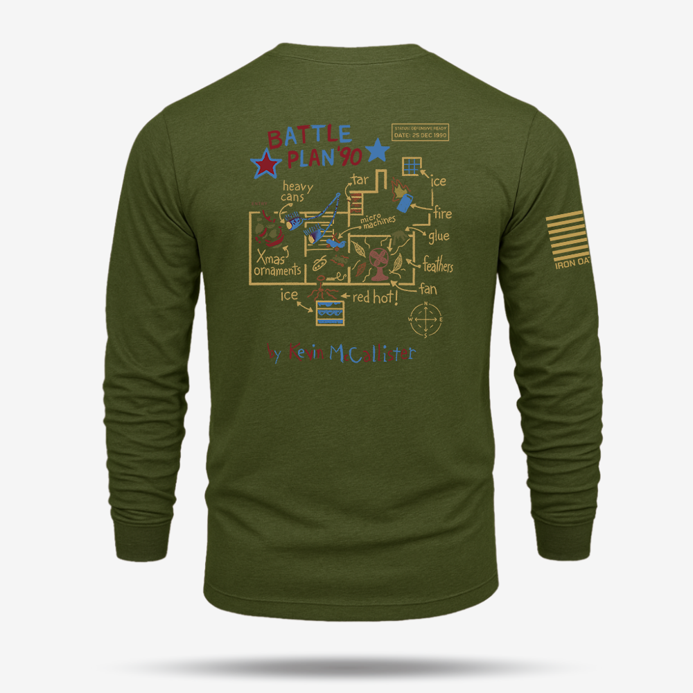 Battle Plan '90 by Kevin Long Sleeve