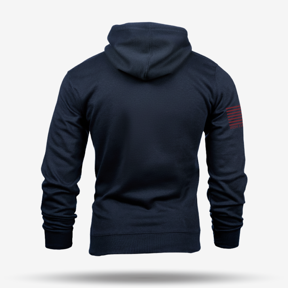 Betsy Ross America Flag Declaration Hoodie