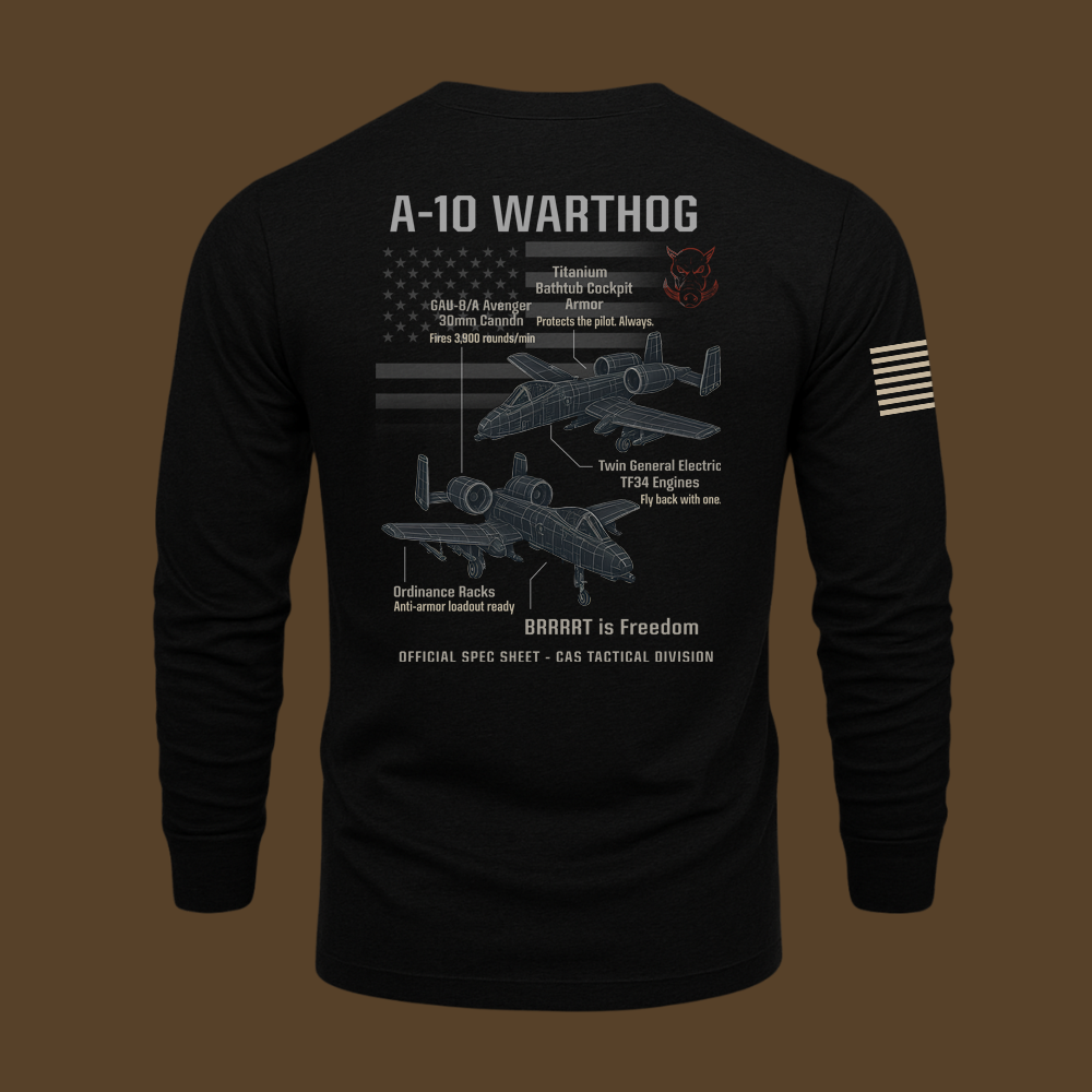 A-10 Schematic Long Sleeve