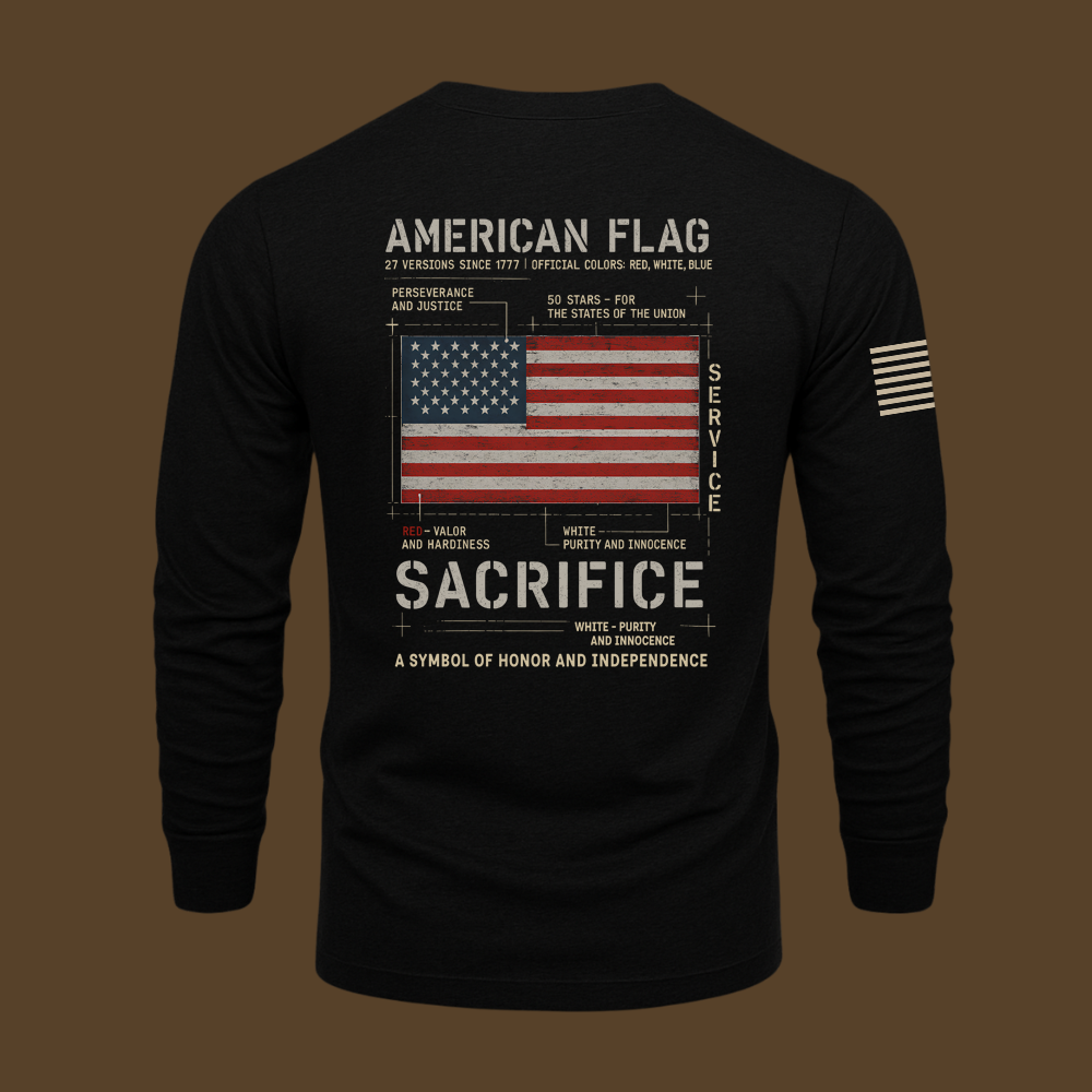 American Flag Long Sleeve