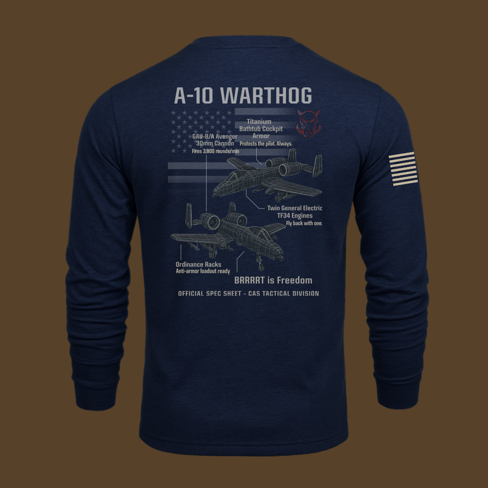 A-10 Schematic Long Sleeve