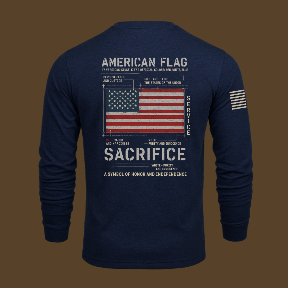 American Flag Long Sleeve